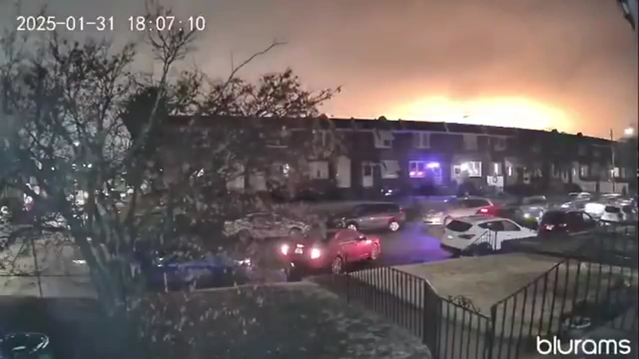 Small plane clashes in Philadelphia, multiple homes on fire