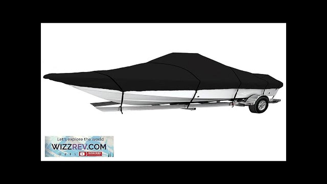 210D Heavy Duty Marine Grade Boat Cover 17-19ft / 19-21ft / 21ft-23ft Review