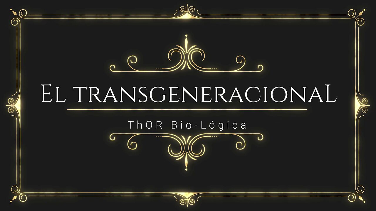 EL TRANSGENERACIONAL con Jean-Guillaume Salles - ¿QUE HEREDAMOS DE NUESTROS ANCESTROS?