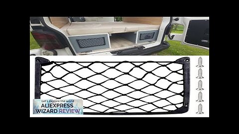 Framed Stretch Mesh Net Pocket Car Auto RV Trunk Motorhome Home Cargo Review