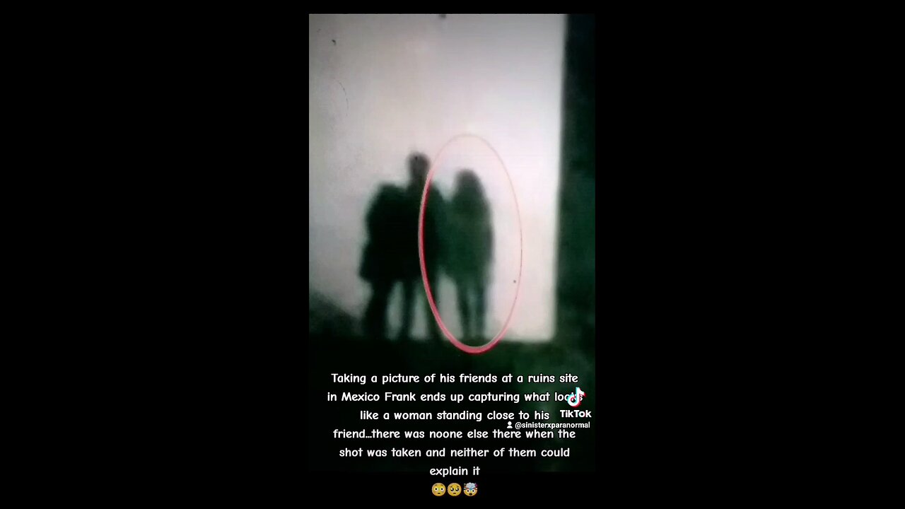 Ghost captured by two friends in Mexico