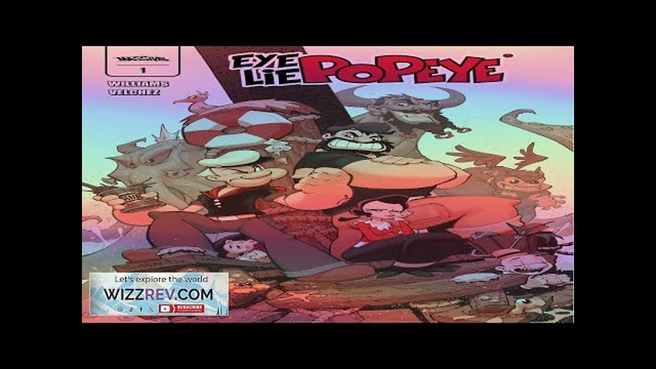 Eye Lie Popeye #1 (Sommariva Foil Variant) Review