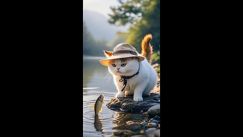 cute cat animation video #viral #trending #video