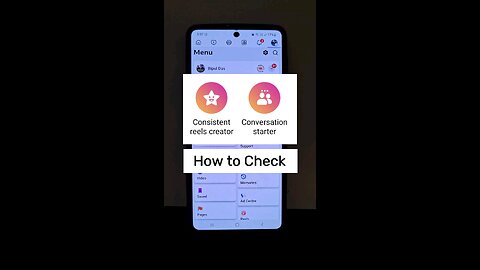 How to check Consistant Reels Creator Badge #facebook #contentcreator #facebookbadge #realbipuldas