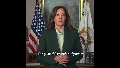 Kamala: Today, I Will Perform My Constitutional Duty as Vice President to Certify the Results of the 2024 Election