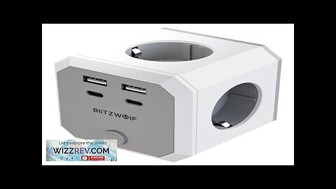 BlitzWolf BW-EC2 8-in-1 Wall Cube Socket EU Plug Power Outlet Extender 4000W Review