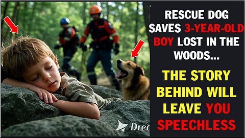 Rescue Dog Saves 3-Year-Old Boy Lost in the Woods and the Story Behind It Will Leave You Speechless