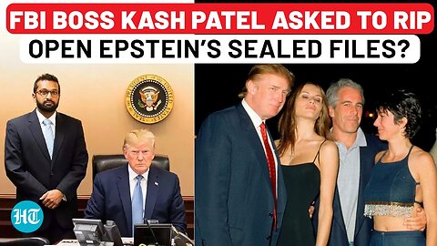 Epstein Files Next? Trump's Top Gun FBI Boss Kash Patel Pushed to Unseal Files | Who’s Hiding What