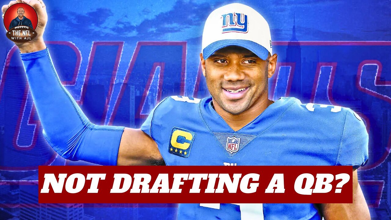 Russell Wilson Signing With The Giants ELIMINATES The Giants Drafting A QB In The 2025 NFL Draft