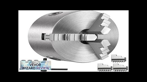 VEVOR K11-160 Lathe Chuck 6" Metal Lathe Chuck Self-centering 3 Jaw Lathe Review