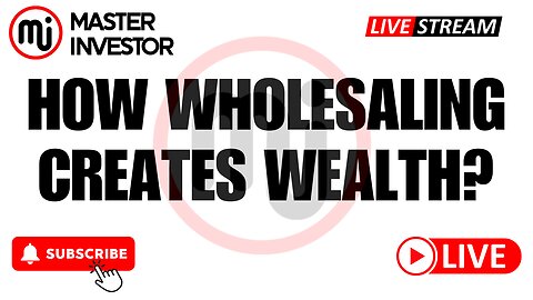 How Wholesaling Creates Wealth? Start Investing With Guidance | Master Investor #wealth