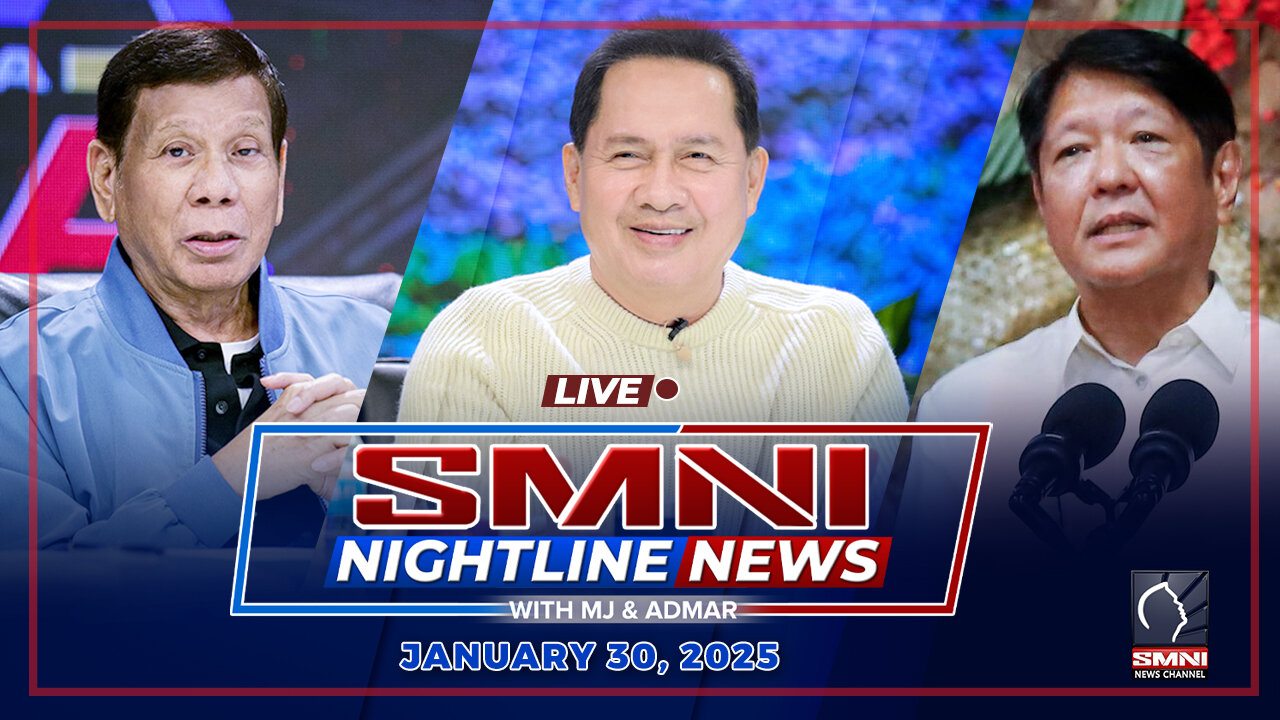 LIVE: SMNI Nightline News with MJ Mondejar & Admar Vilando | January 30, 2025 - Huwebes