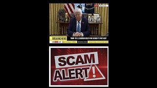 SCAM ALERT - Trump Golden Stars