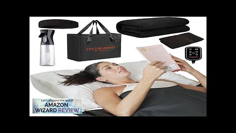 ONERVA™ Infrared Sauna Blanket Bundle: Crystal Therapy Charcoal Clay & Magnetic Layers Review