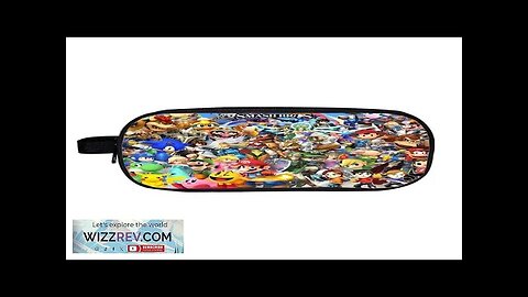 Super Smash Bros Crossover Fighting Video Game Pencil Case Review