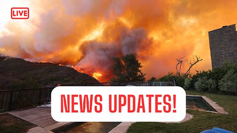 LIVE REACTION: CA WILDFIRES, TRUMP MAR-A-LAGO SPEECH, & MORE!