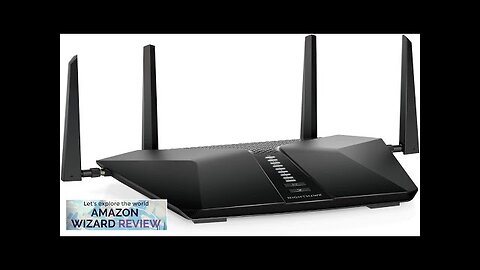 Netgear NETGEAR RAX50-100NAR Nighthawk 6-Stream AX5400 WiFi 6 Router Black (Renewed) Review