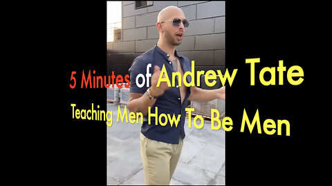 5 Minutes of Andrew Tate Teaching Men How To Be More Manly Men | "Telemundo" | El-P