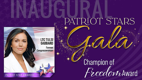 LTC Tulsi Gabbard - Moms for America Champion of Freedom Awardee