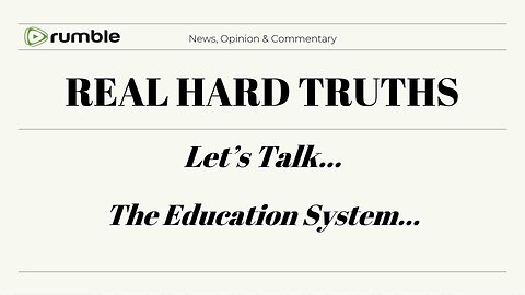 LIVE - The Educational System - 3/10/25