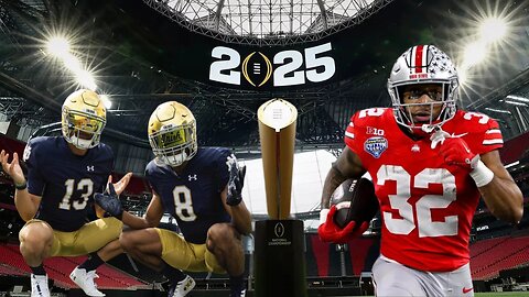 Ohio State vs Notre Dame | 2025 NCAA National Championship Game | Live Commentary & Reactions