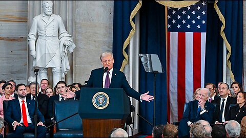 'GOLDEN AGE': President Trump delivers inaugural address