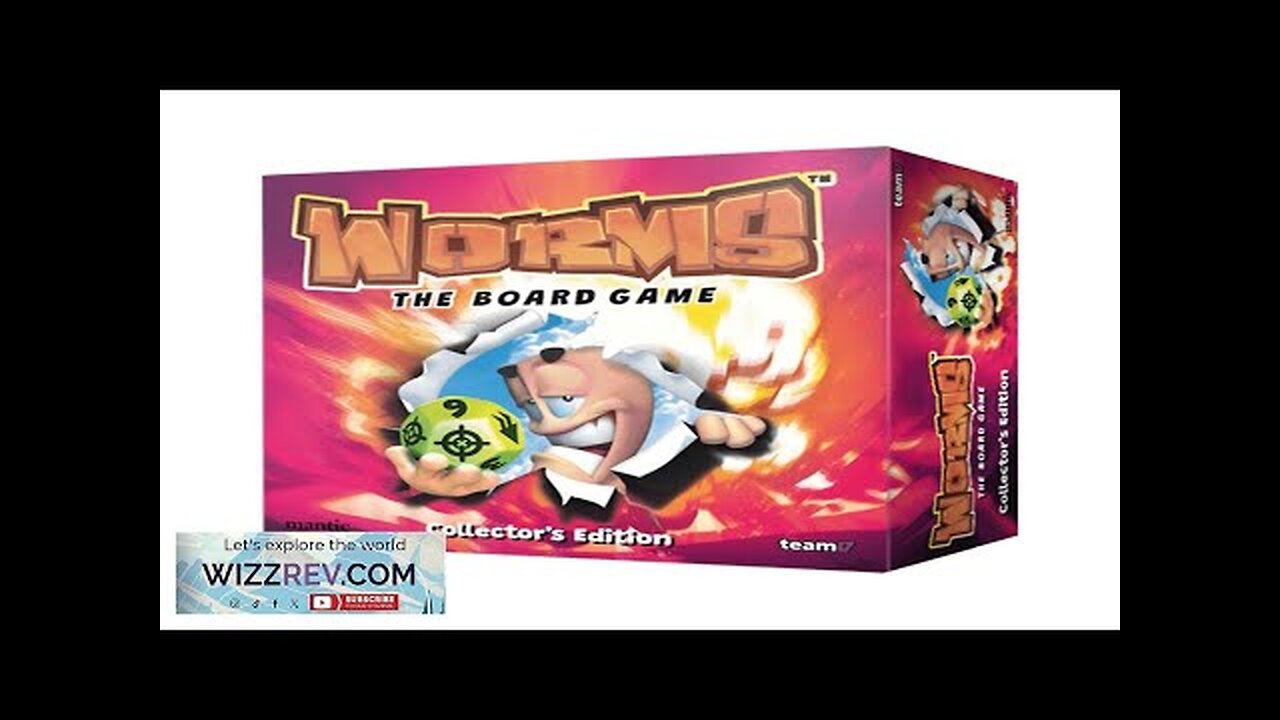 Worms: The Board Game: The Mayhem Kickstarter Box Review