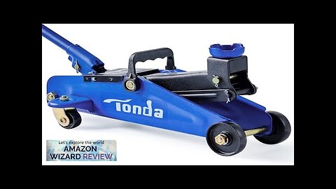 TONDA Floor Jack Hydraulic Portable Car Lift Jack 2 Ton (4000 lb) Review