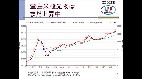 投資戦略動画（公開用）20250222 慎重な人は外食でも米を食べなくなる。カネ払って減産し高騰、さらに米離れってアホかよ。減反政策や農家後継者問題は深刻。