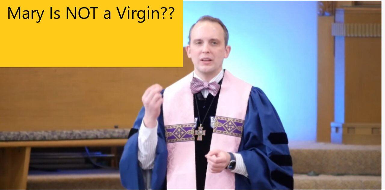 Mary was NOT a Virgin? Response video to WOKE Pastor- @universitychristianchurch-2728