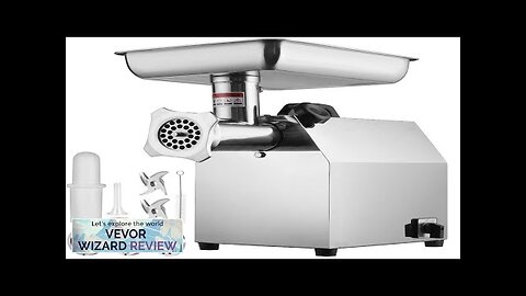 VEVOR Electric Meat Grinder 8.3 Lb/Min 650W（3800W MAX) Industrial Meat Mincer Review