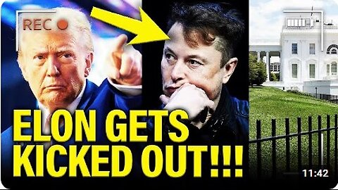 Trump KICKS Elon out of the WHITE HOUSE