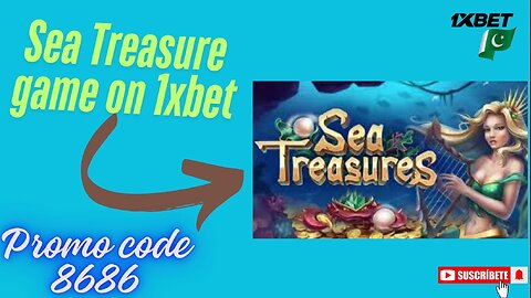 How to play Sea Treasure game on 1xbet..// 1xbet par Sea Treasure game kesay kheltay hein...??/