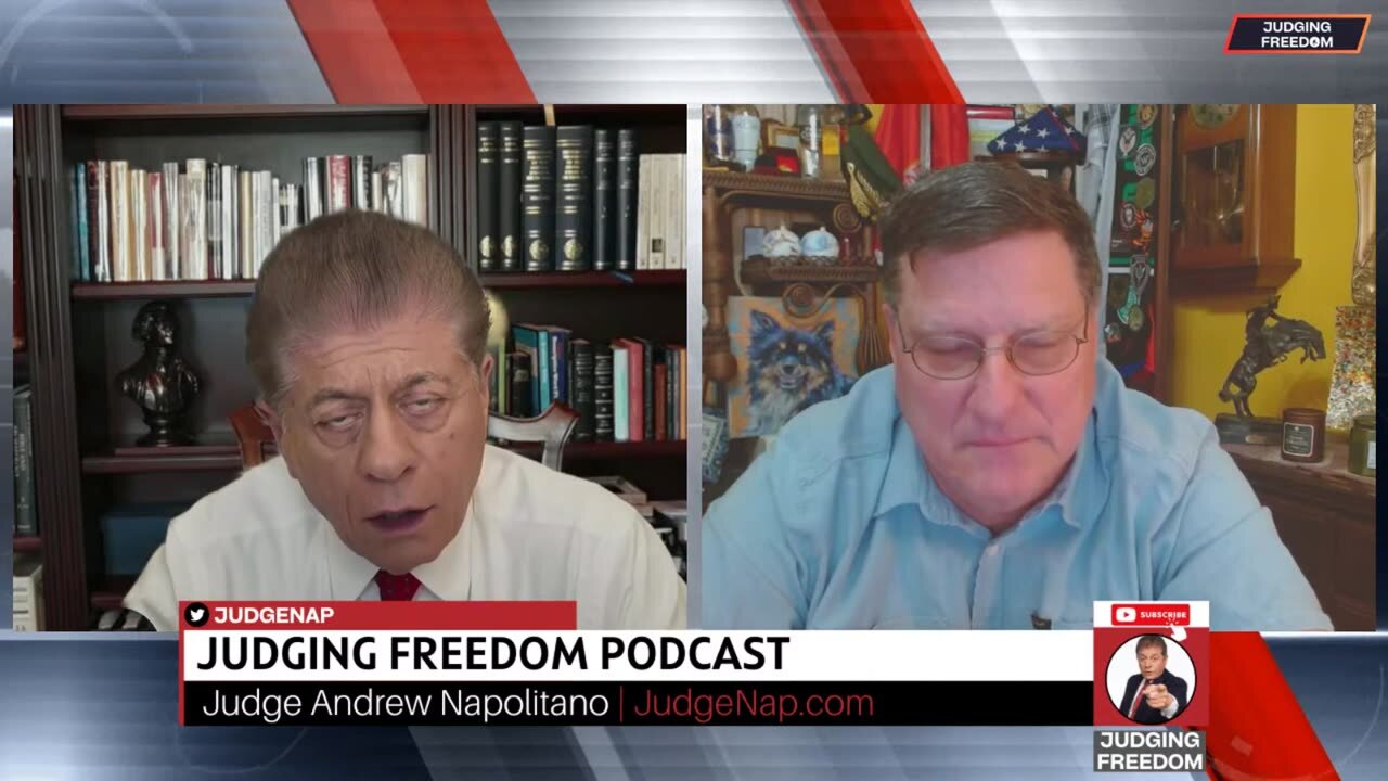 Judge Napolitano & Scott Ritter : What’s Next In Ukraine and Israel?