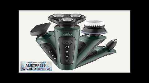 Electric Shavers for Men Waterproof Electric Trimmer Razor Wet &amp Dry Use Review