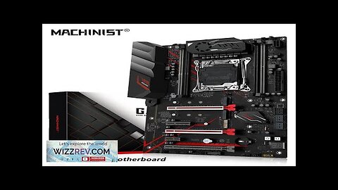 MACHINIST X99 MR9A PRO MAX Motherboard Support LGA 2011-3 Intel Xeon E5 Review