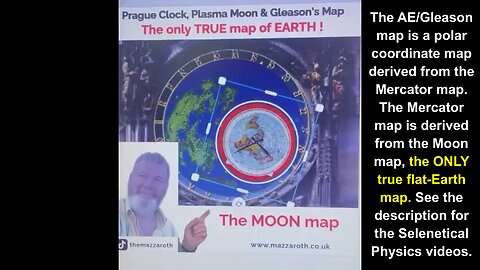 The Moon Map Is the ONLY True Flat-Earth Map! NWO AE/Gleason-Map Gatekeepers Don't Want You to Know!