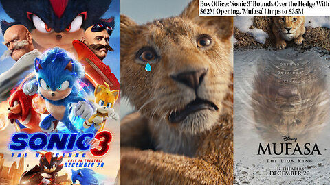 Sonic 3 SPEEDS Past Mufasa For Box Office Crown