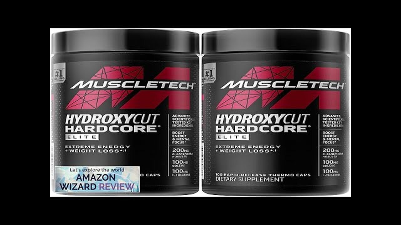 Hydroxycut Hardcore Elite 100 Rapid-Release Thermo Caps Pack of 2 Review