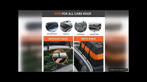 Car Rooftop Cargo Carrier Bag 30 Cubic Feet Car Roof Cargo Carrier Review