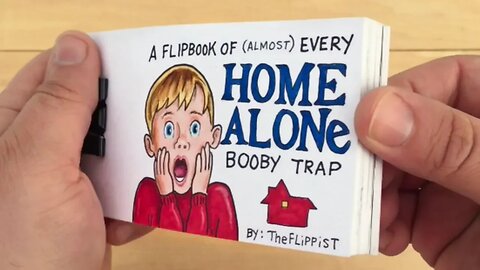 Home Alone: A Flipbook Adventure - Every Booby Trap & The Ultimate Surprise Ending