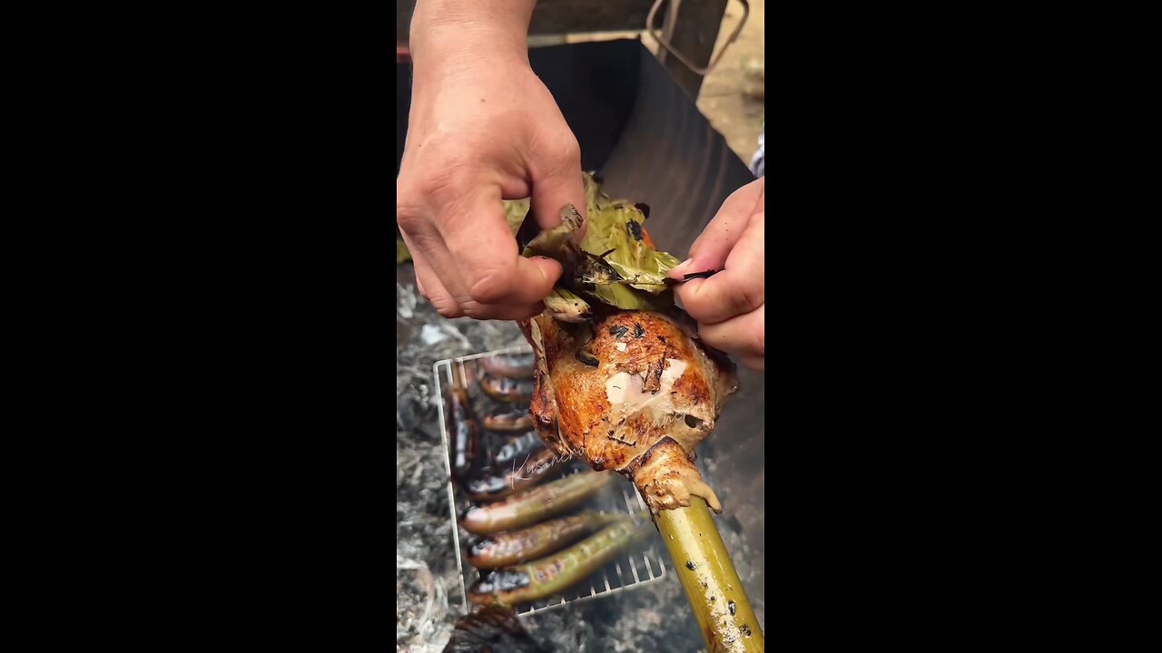 Traditional Cooking of Native Chicken.