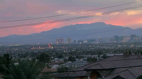 Did you see tonight's Las Vegas sunset? Check this out! 03.06.2025 #follow #lasvegas #travel #casino