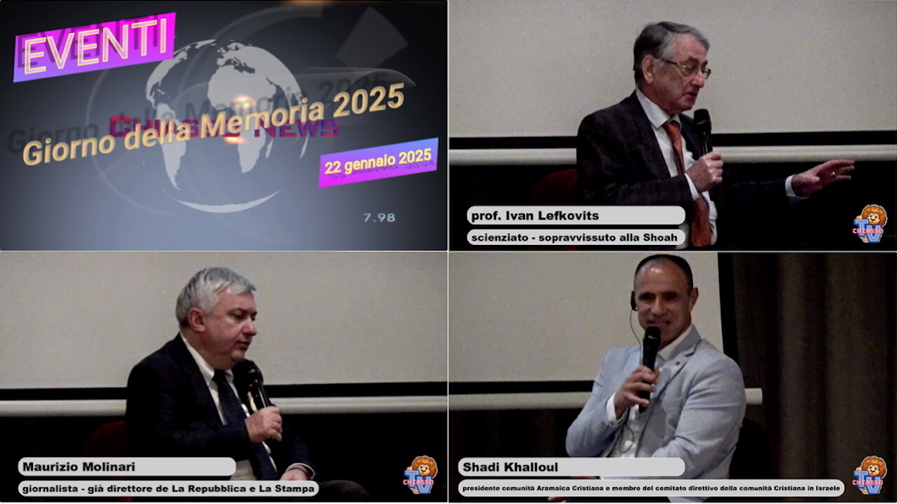 La testimonianza del Prof. Ivan Lefkovits, sopravvissuto alla Shoah