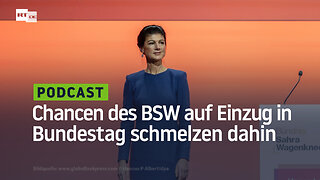 Chancen des BSW auf Einzug in den Bundestag schmelzen dahin