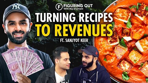 India's TOP Chef Sanjyot Keer On How To Make Money By Cooking Food‪@YourFoodLab‬ |FO 2 | Raj Shamani