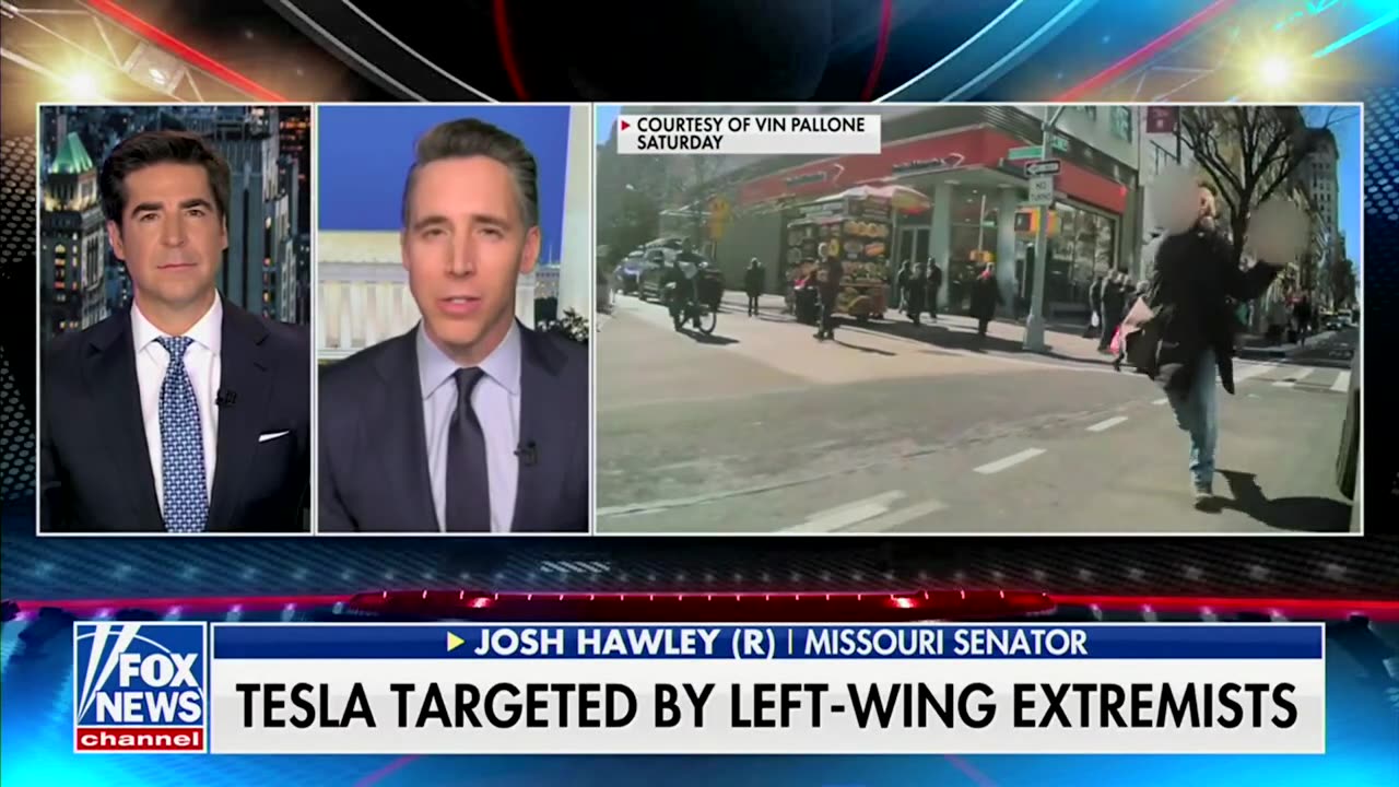 After Tesla Attacks, Hawley Says It's 'Time To Blow Lid Off' Left's 'Dark Money' Operation