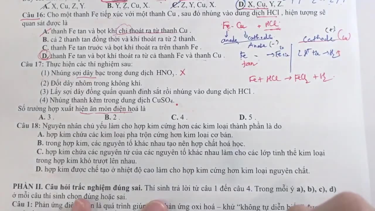 "GIẢI ĐỀ ÔN THI GIỮA HK2 - ĐỀ 1 "