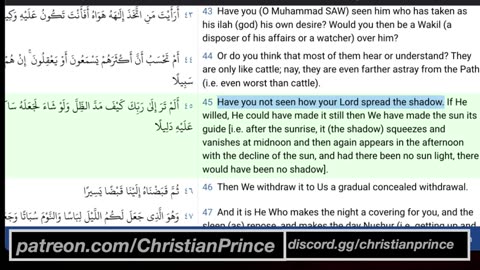 Christian prince The Language is very broken