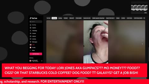 LORI JONES PART #1 3/10/25 WE KNOW YOU BIG MAD!!! NOW GO PUT A BRA ON YOU SCRUB!